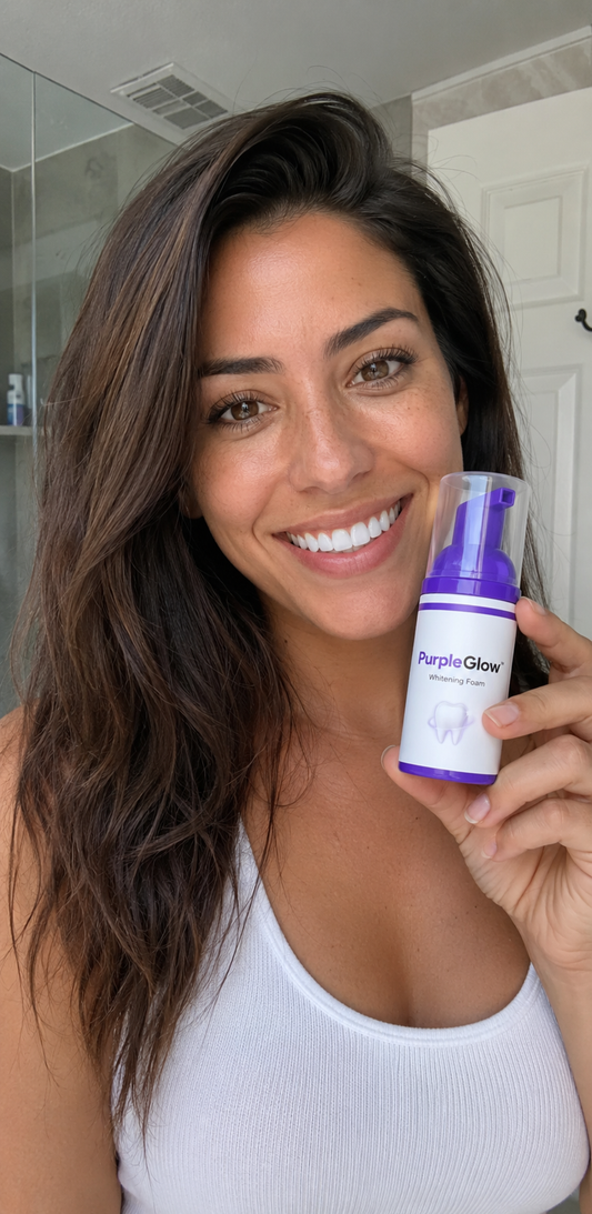 PurpleGlow™ Teeth Whitening Foam
